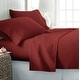 preview thumbnail 46 of 77, Becky Cameron Ultra-soft Deep Pocket Microfiber Bed Sheet Set California King - Burgundy