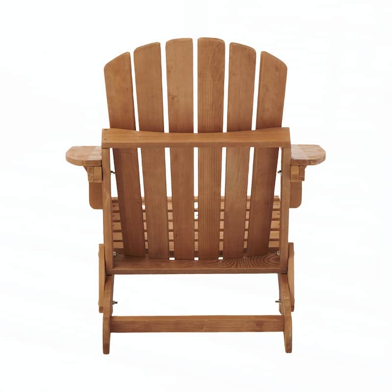 Oversize Wooden Outdoor Folding Adirondack Chair