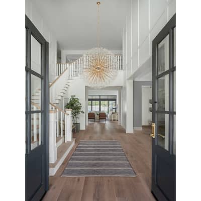 Crystal Chandelier 63" Firework Lighting Starburst Pendant light