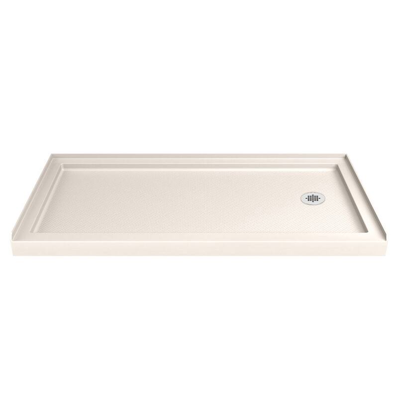 DreamLine Infinity-Z 30 in. D x 60 in. W x 74 3/4 in. H Sliding Shower Door and Shower Base Kit