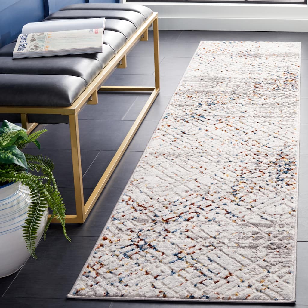 SAFAVIEH Amelia Jene Modern Rug - 2' x 8' Runner