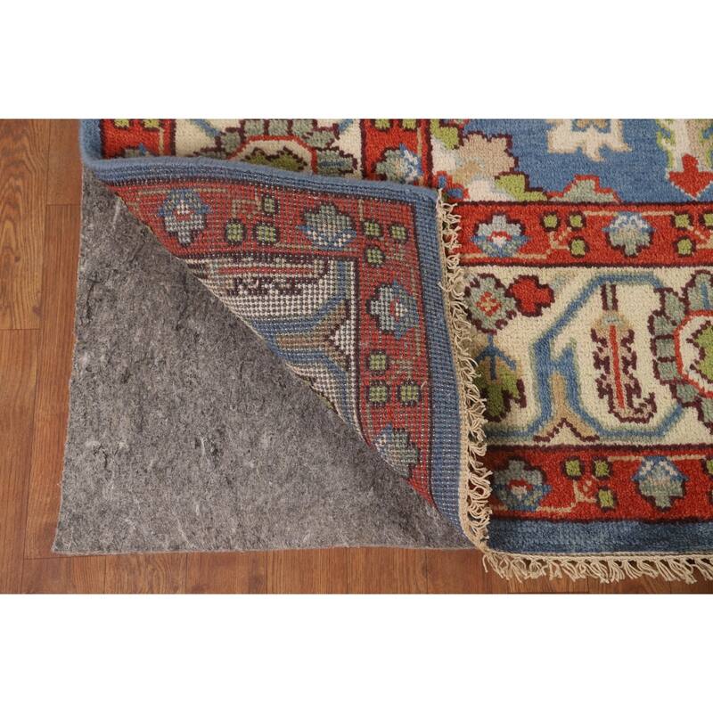 Traditional Heriz Serapi Oriental Area Rug Handmade Wool Carpet - 8'11" x 11'10"