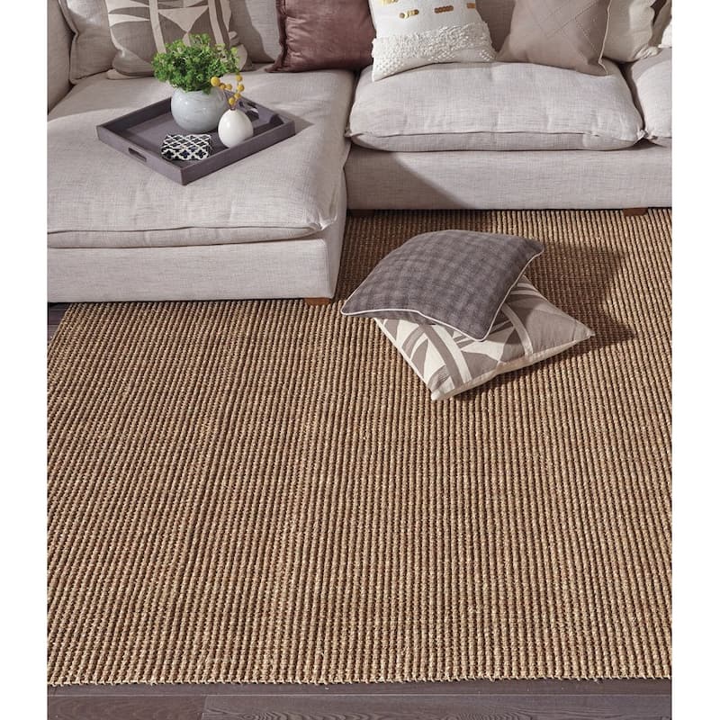 Shore Handwoven Seagrass Area Rug by Kosas Home - 2' x 3' - Natural