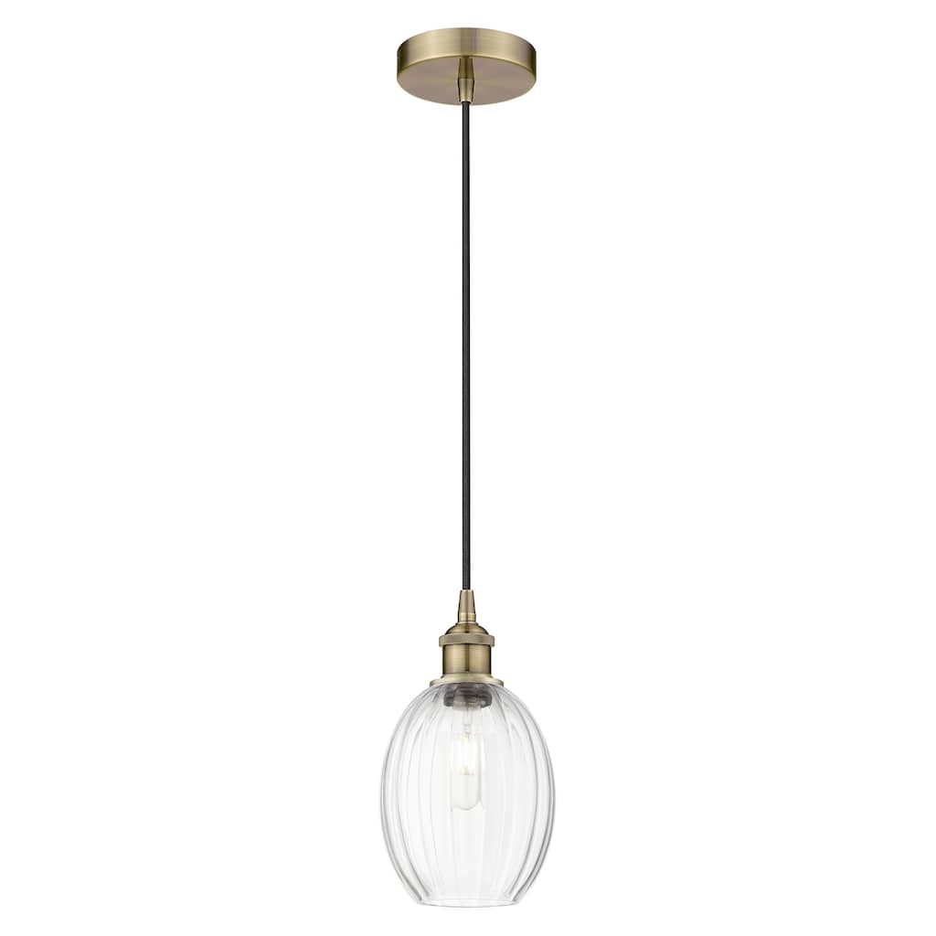 Innovations Lighting Endless Possibilities Edison - Preston - 1 Light 6" Bulb Shade Cord Hung Mini Pendant