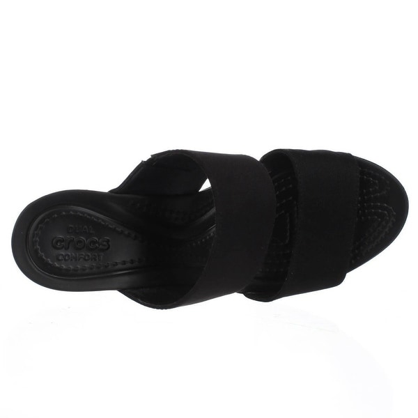 crocs double strap