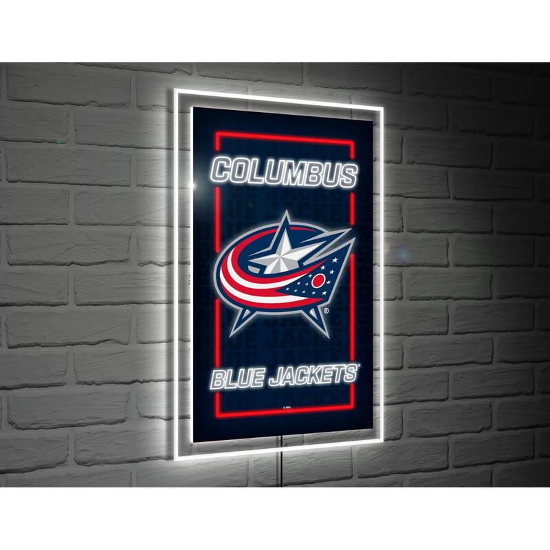 Columbus Blue Jackets LED Lighted Sign