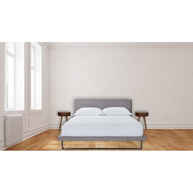 Nordic Chestnut Circular Nightstand