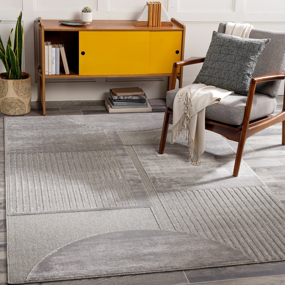 Livabliss Wimbledon Modern Geometric Rug