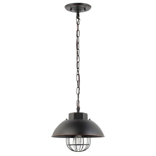 Globe Electric 64834 1 Light Vintage Edison Hanging Pendant Light Fixture