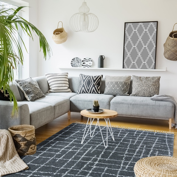 Gertmenian Zurich Modern Bohemian Plush Soft 2