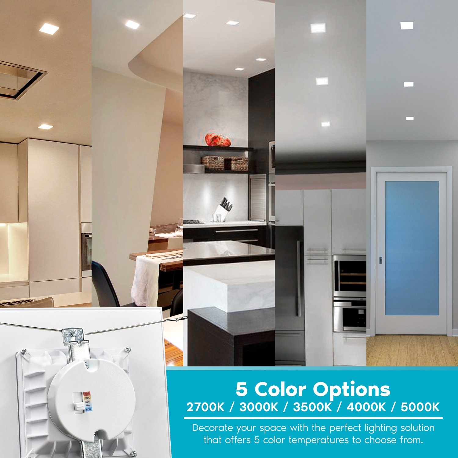 3000k recessed lights cheap