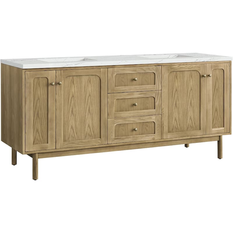 James Martin Vanities 545-V72-FENC Laurent 72" Wall Mounted or Free