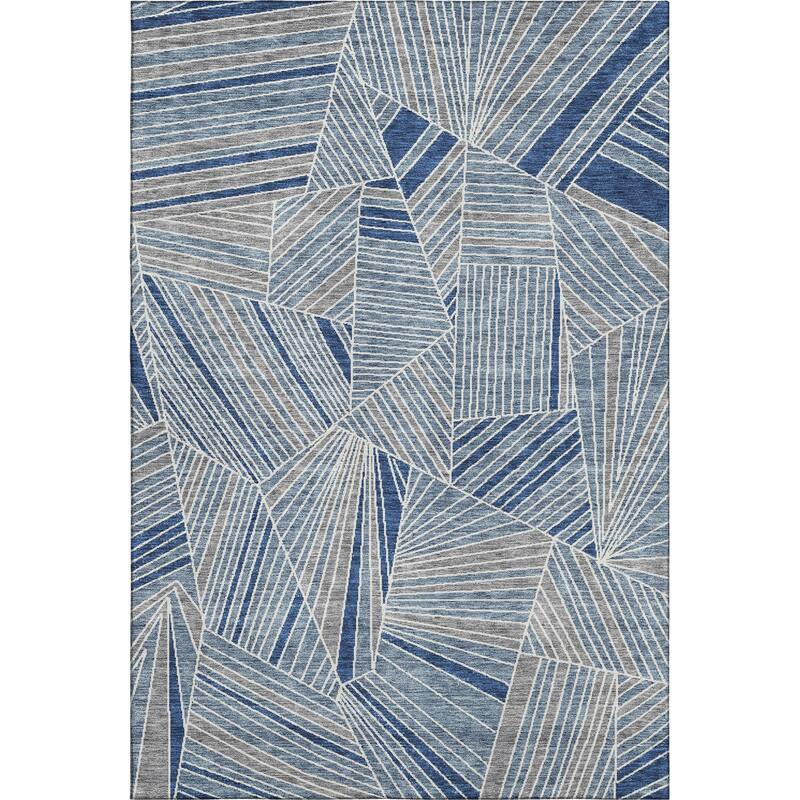 Premium Washable Super Soft Modern Mosaic Mayfield Rug