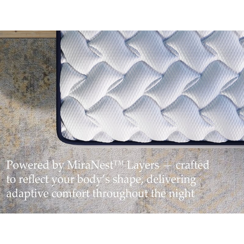 14" queen size elite luxury hybrid mattress - firm