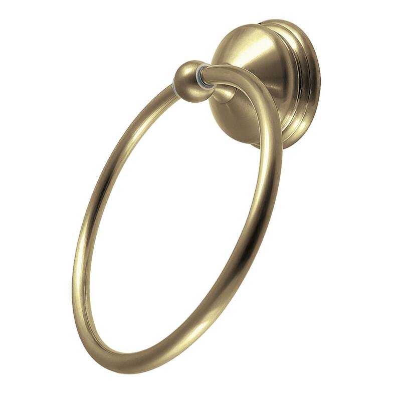 Vintage Towel Ring - Brushed Brass