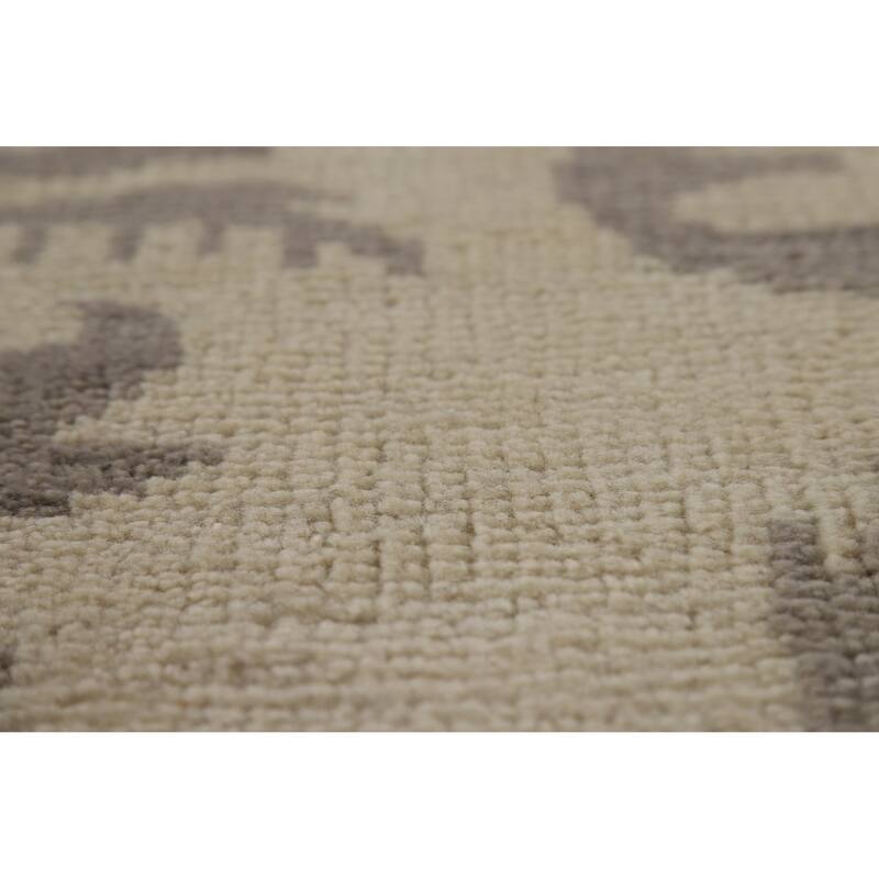 All-Over Abstract Moroccan Oriental Area Rug Handmade Wool Carpet - 5'1" x 7'10"