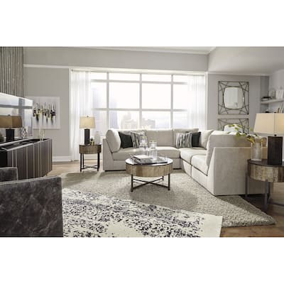 Signature Design by Ashley Kellway Bisque 5-Piece Sectional - 153" W x 39" D x 39" H