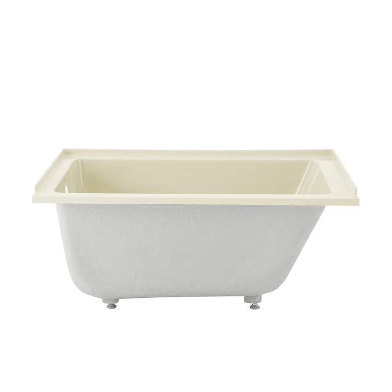 Lausanne 48" X 32" Left-Hand Drain Alcove Bathtub In Bisque - 32x48 Left