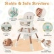 preview thumbnail 17 of 34, Babyjoy 16-in-1 Baby High Chair with Activity Center Booster Seat - See Details
