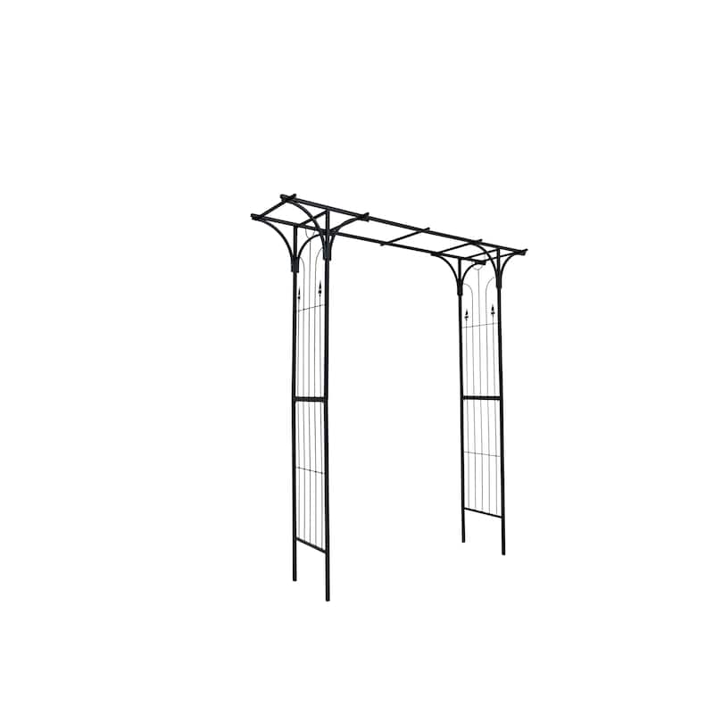 Metal Garden Arch Garden Arbor Trellis Climbing Plants Support Arch Outdoor Arch Wedding Arch Party Events Archway