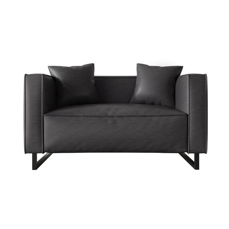 CraftPorch Mid Century Modern 3- Pieces Upholstered Living Room Set