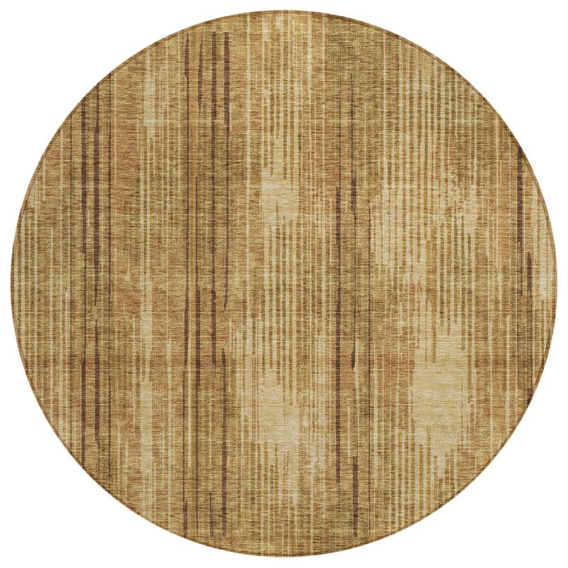 Machine Washable Indoor/ Outdoor Chantille Abstract Ombre Rug