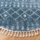 preview thumbnail 56 of 62, SAFAVIEH Berber Fringe Shag Liller Trellis Area Rug