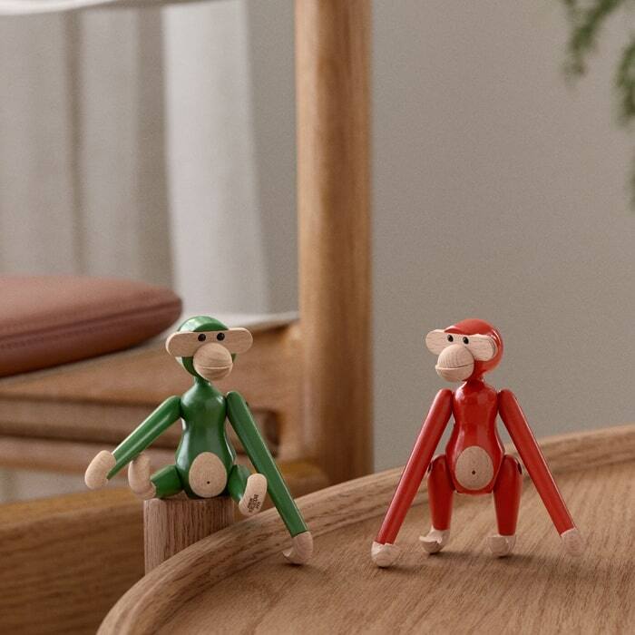 Kay Bojesen Vintage Monkey, Mini, H 3.7" - H: 3.7"