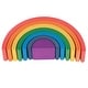 preview thumbnail 1 of 7, TickiT Wooden Rainbow Architect Arches - Set of 7 Multi - Kids