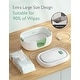 preview thumbnail 10 of 8, Momcozy Large Capacity Baby Wipe Warmer - White - No Size