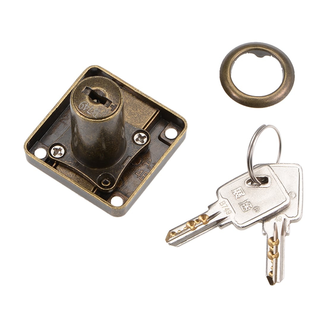 Cam Lock 20mm Cylinder Length Cam File Cabinet Locks Keyed