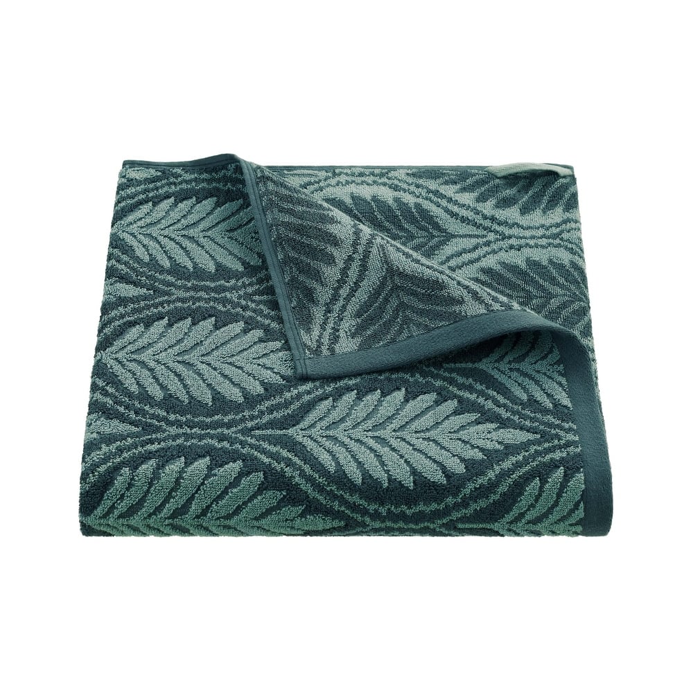 Martex Restore Fern Ogee Bath Towel Soft, Absorbent and Quick-Dry