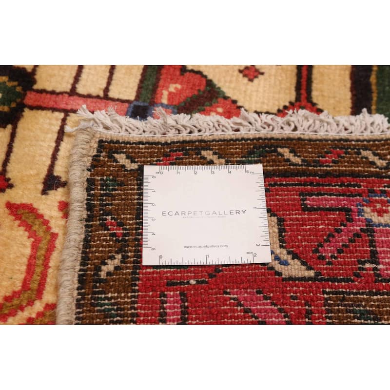 ECARPETGALLERY Hand-knotted Andelz Cream Wool Rug - 4'1 x 6'1