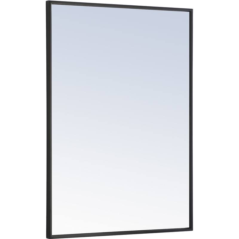 Elegant Lighting Eternity 32" x 24" Rectangular Metal Framed Wall