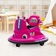 preview thumbnail 18 of 34, 12V Snail-Shaped Kids Electric Bumper Car with Remote Control, Ride On Car with LED Lights, Music, 360 Degree Rotate