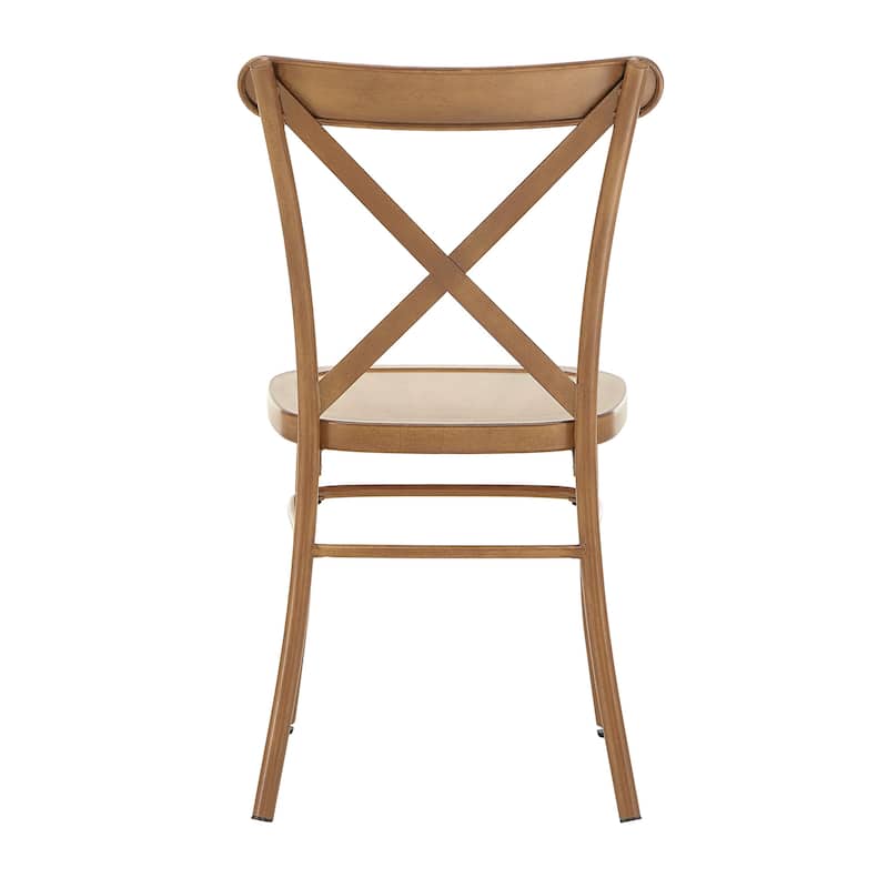 Wilmington II 42" 5-Piece Metal Chair Dining Set by iNSPIRE Q Classic