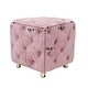 preview thumbnail 34 of 74, Modern Velvet Upholstered Storage Ottoman