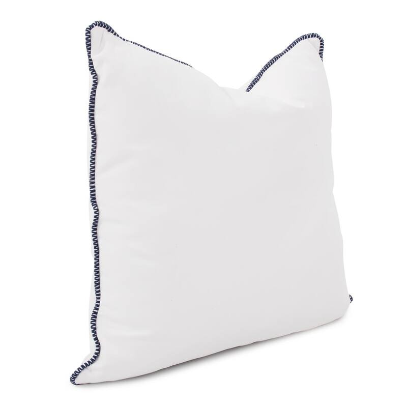 Allan Andrews Indoor/Outdoor 24" Square Accent Pillow with Cover, Seascape Collection