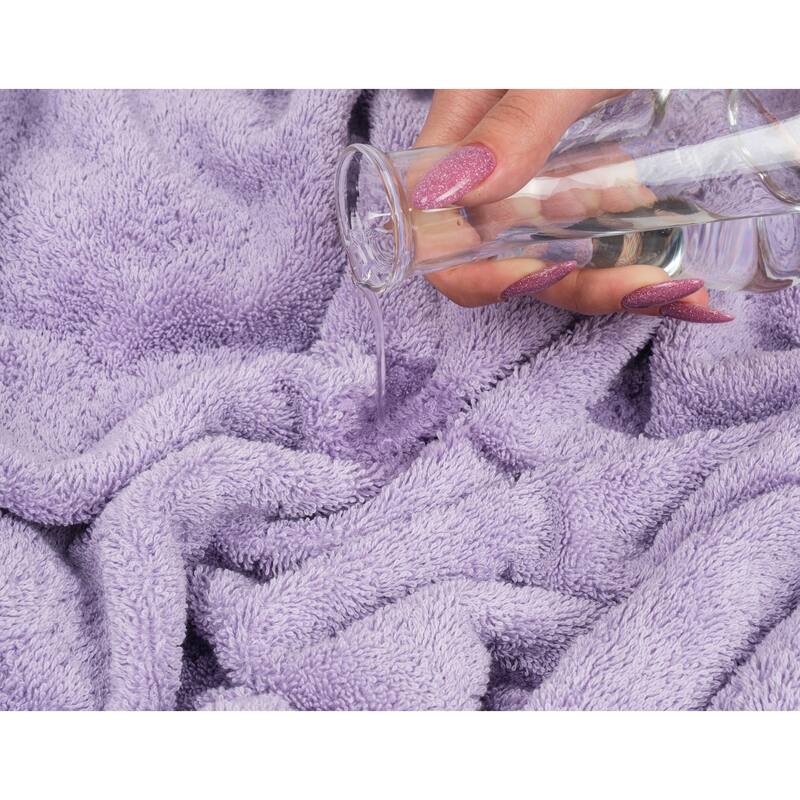 American Soft Linen 6 Piece Turkish Cotton Bath Towel Set