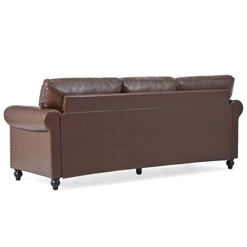 Christopher Knight Home - Ethan Spacious and Stylish 3-Seater Sofa
