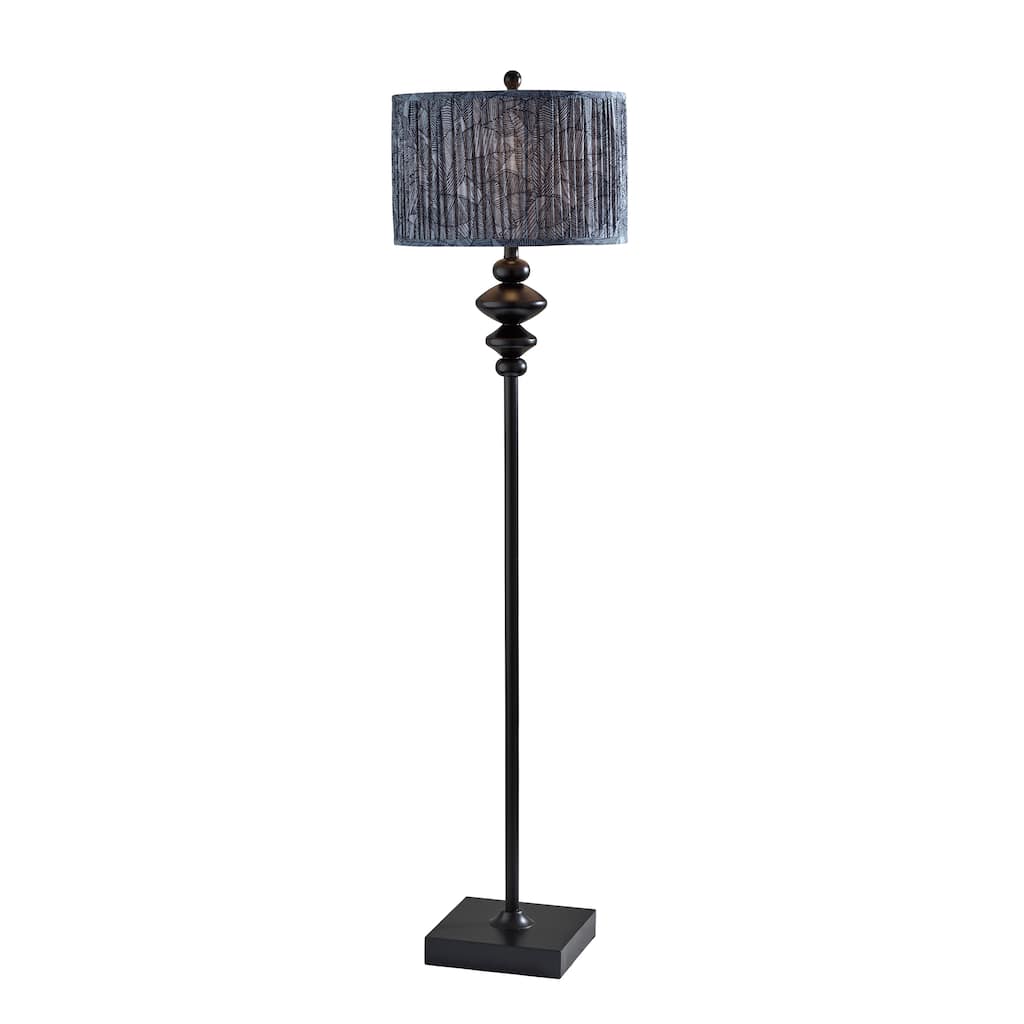 ADESSO Samira Floor Lamp - Black