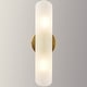 preview thumbnail 13 of 13, Syracuse Modern 2-Bulbs Cylinder Sconce Lighting Set of 2