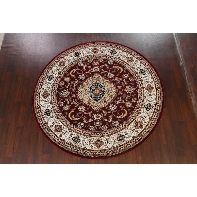 Traditional Floral Medallion Tabriz Turkish Area Rug Oriental Carpet