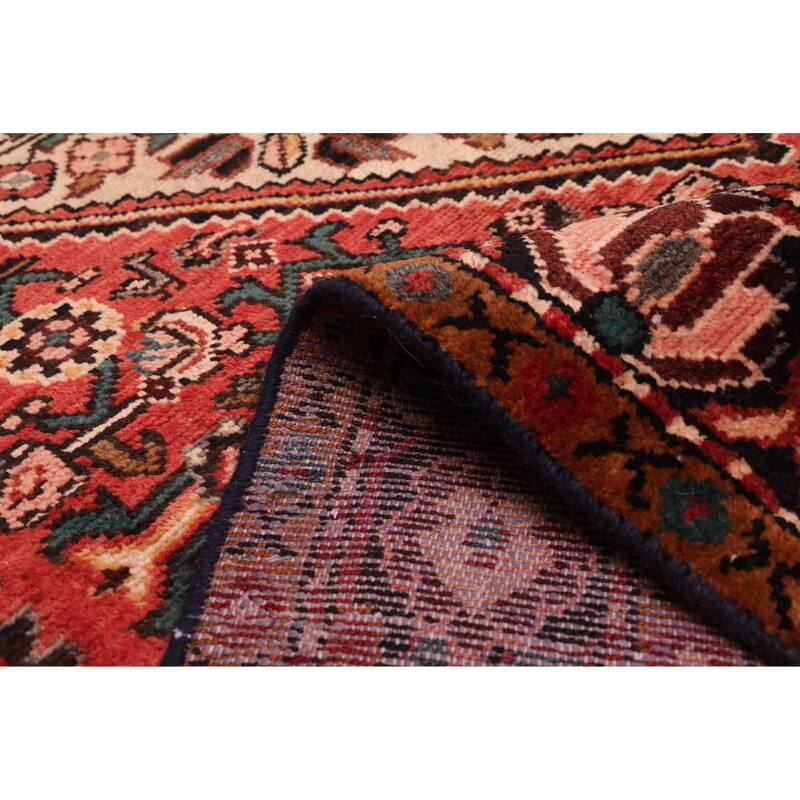 ECARPETGALLERY Hand-knotted Andelz Red Wool Rug - 5'2 x 10'3
