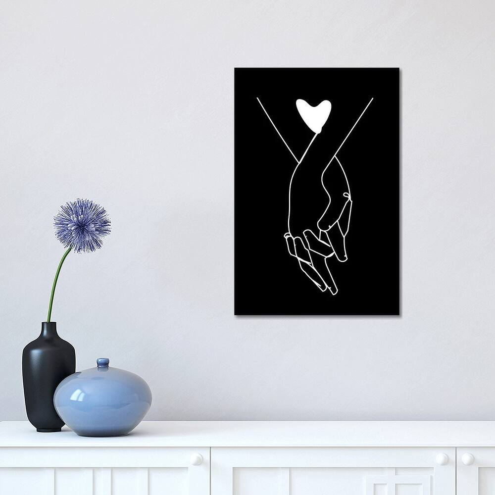 iCanvas "Holding Hands" by Kiki C Landon Canvas Print