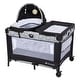 preview thumbnail 1 of 21, Baby Trend Nursery Den Playard with Snooze Pod & Flip Over Changer Hidden Jungle Trio