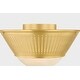 preview thumbnail 10 of 9, Hudson Valley Lighting 2731 Elsmere 14" Wide Semi-Flush Bowl Ceiling