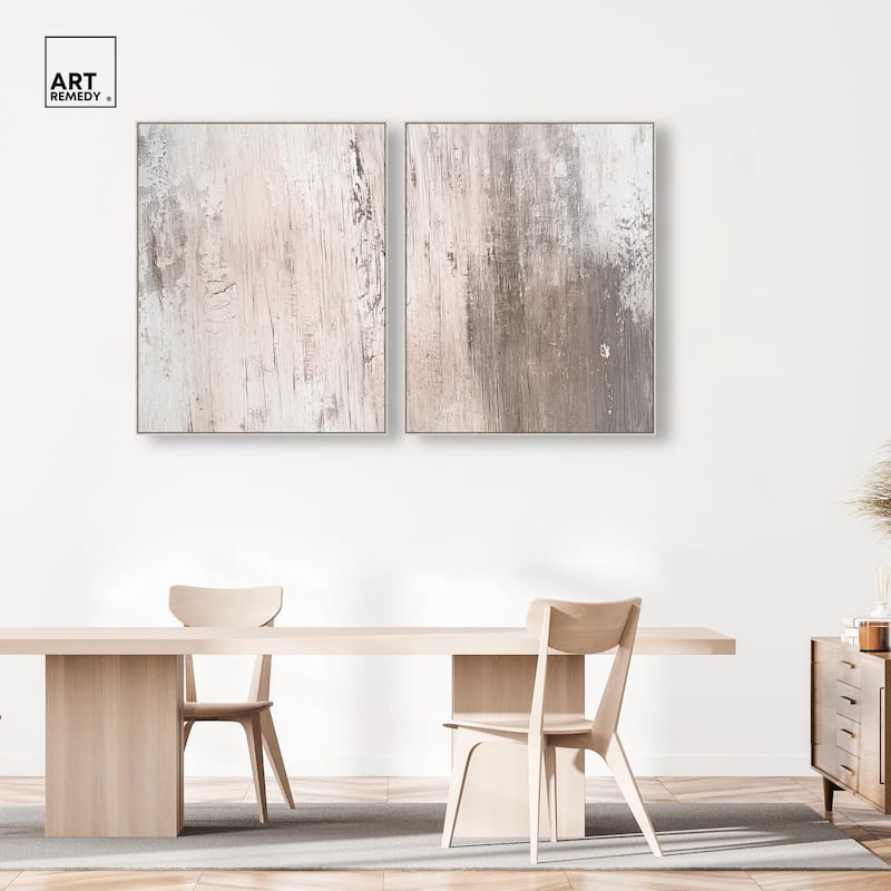 Striated Texture IV Canvas Set of 2 by Art Remedy