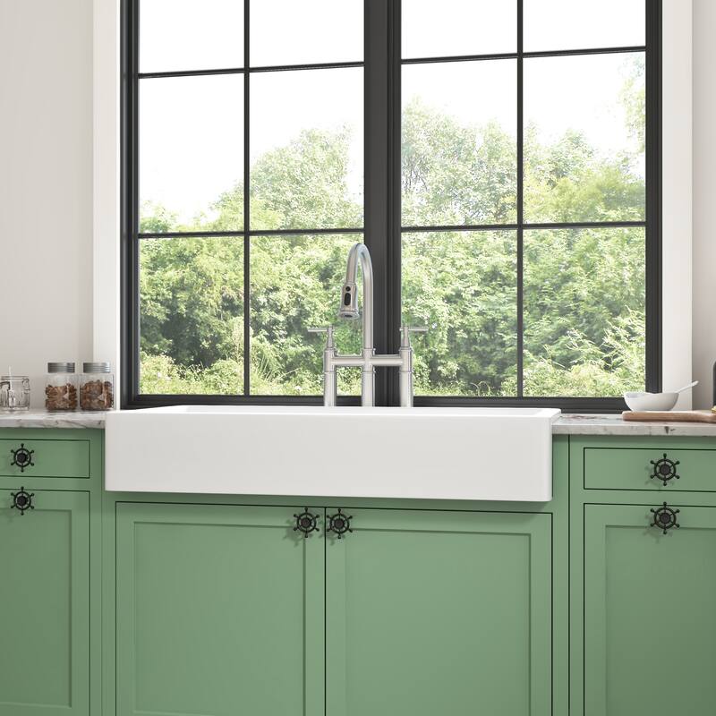 Farmhouse Sink Deep Apron Sink Undermount Kitchen Sink Single Farm Sink