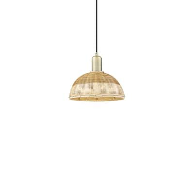Innovations Lighting 716-1P-8-9 Natural Ballston Dome Pendant Natural